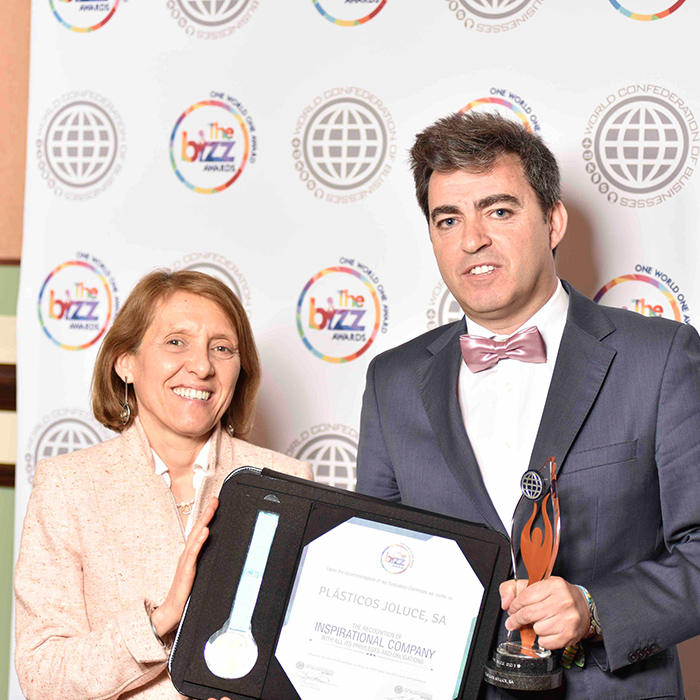 Plásticos Joluce SA was awarded with “Inspirational Company” recognition