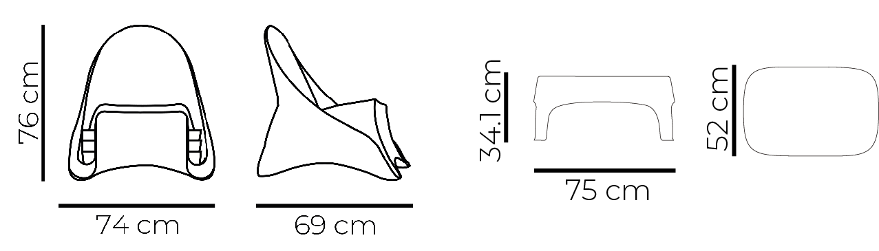 Conjunto de jardim em plástico para uso exterior, proteção contra raios UV, reciclável. Fabricado em Portugal, Plásticos Joluce.